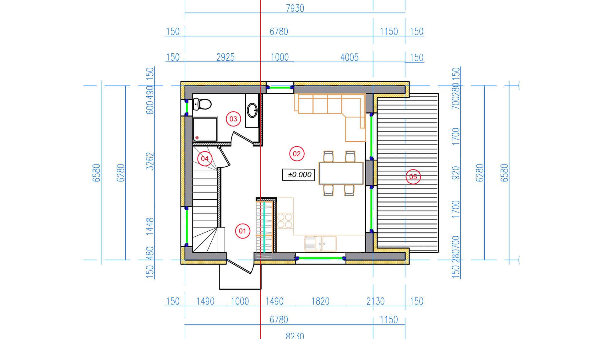 barn floorplan 1st floor