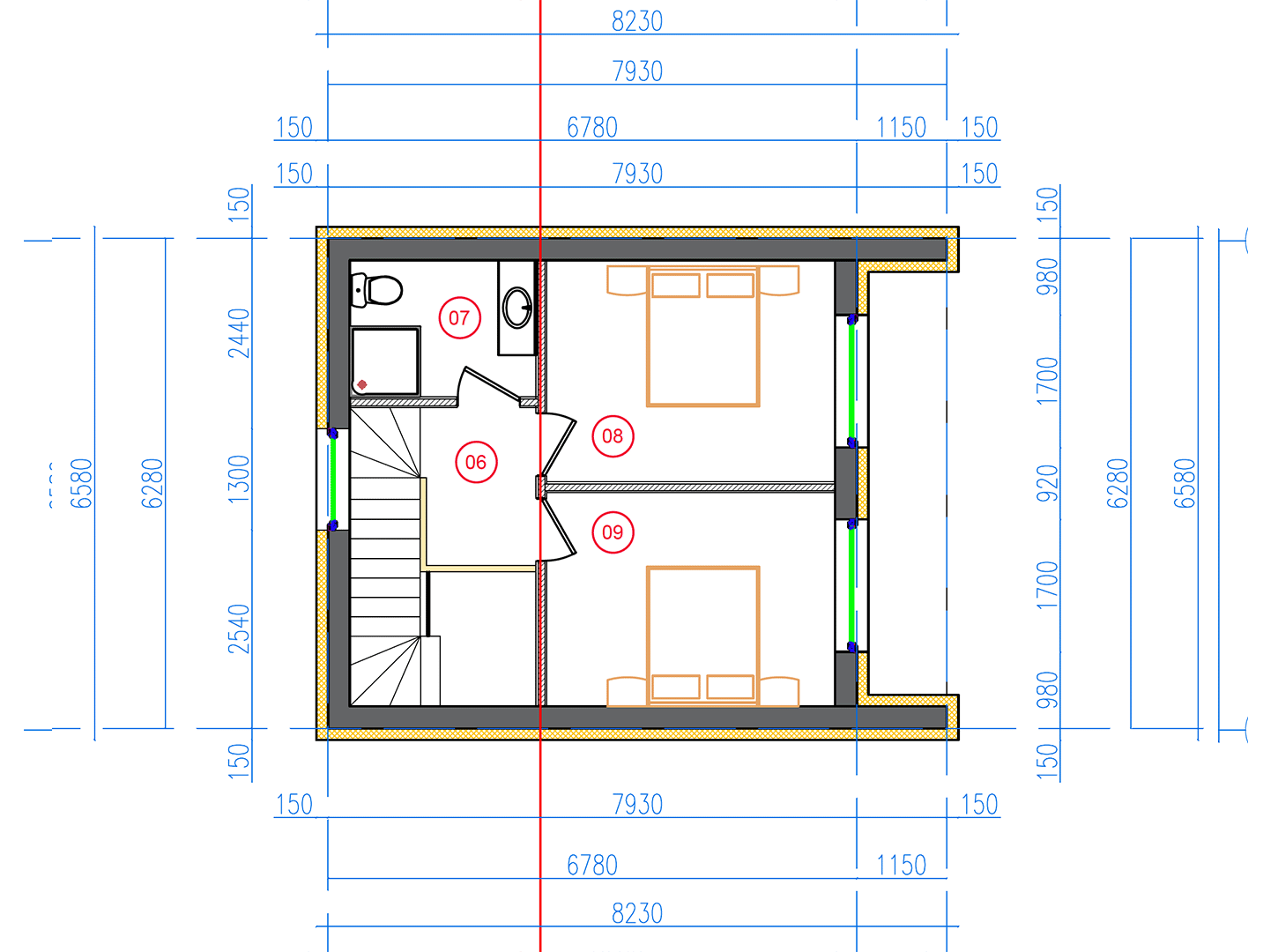 barn floor plan 2nd floor