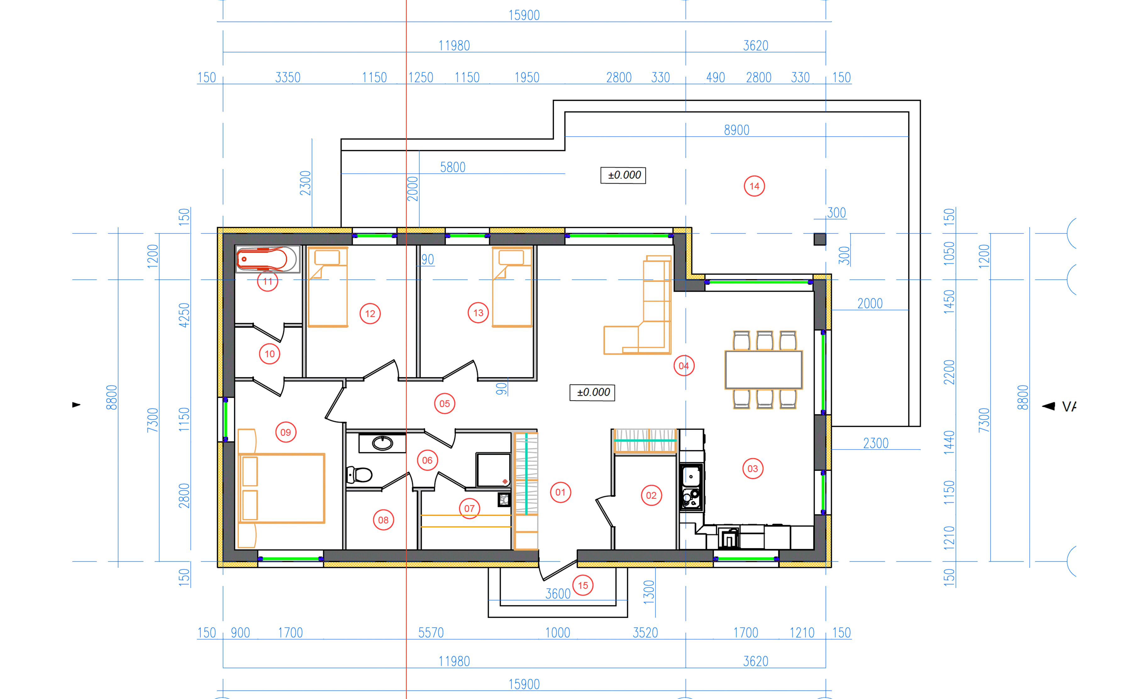 Mikeya — ground floor plan